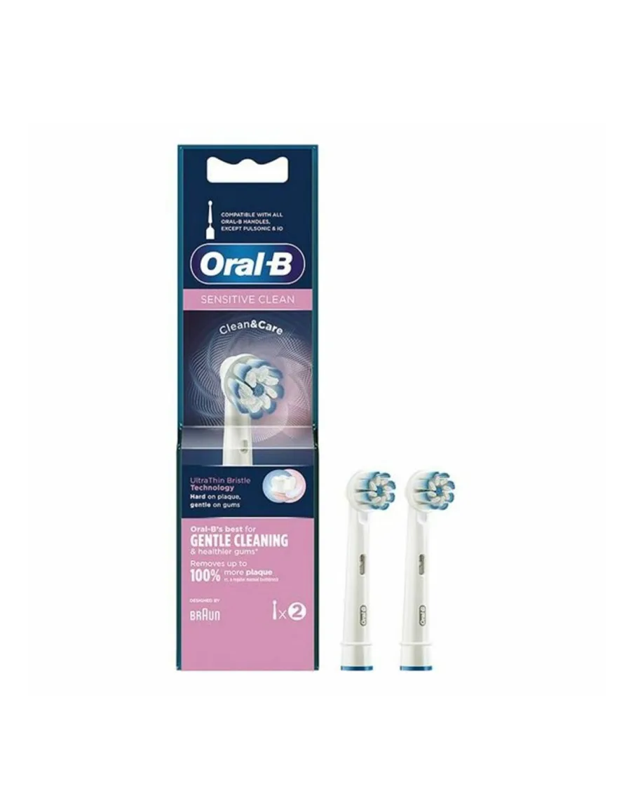 Oral B Sensitive Clean Testine di Ricambio x 2